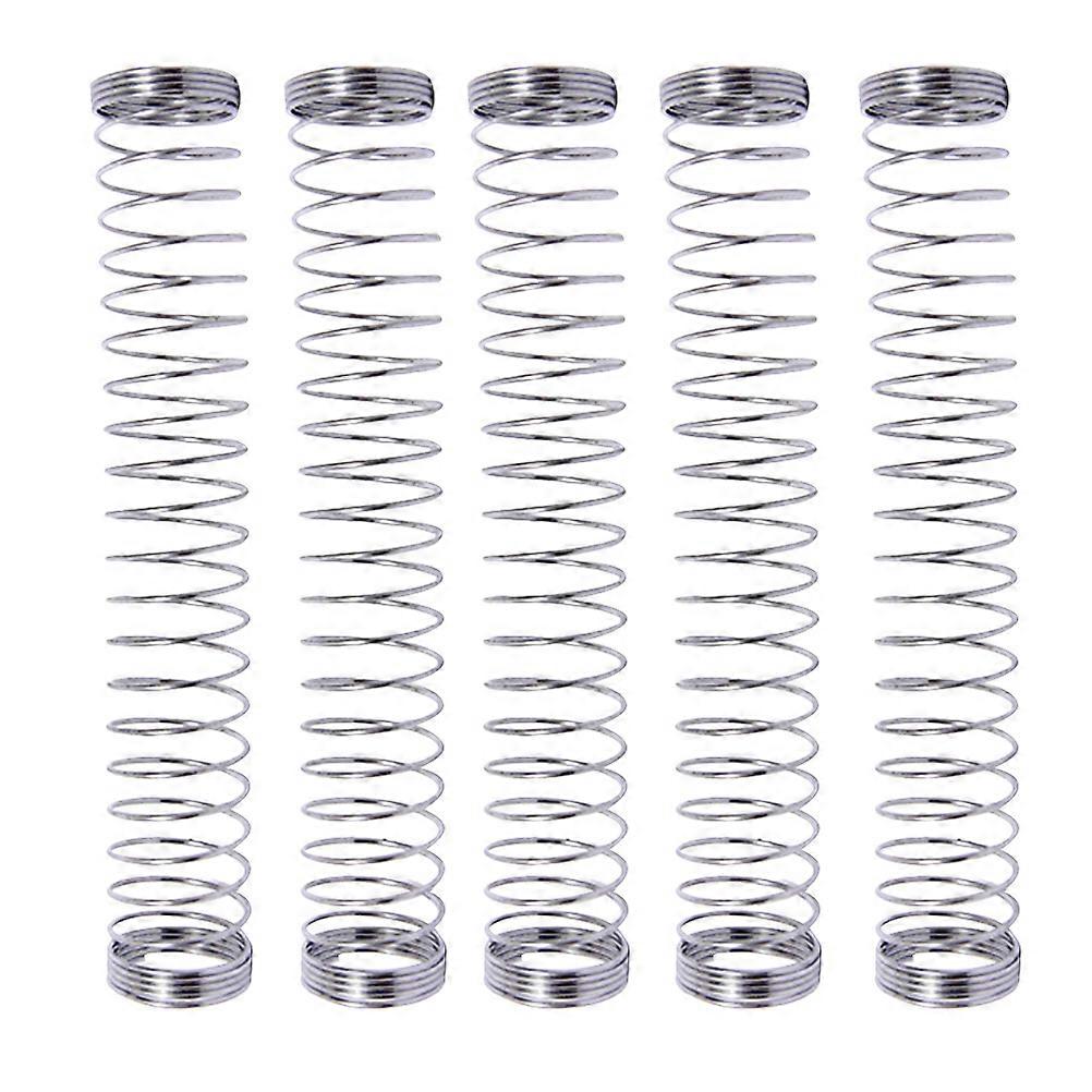 Water Pipe Spring Hose Spring 5Pcs Durable Silver Pipe Accessories