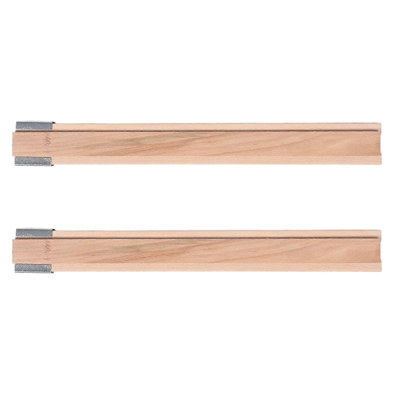 6Pcs Wood Drawer Slides for Smooth Sliding Center Mount Furniture Parts