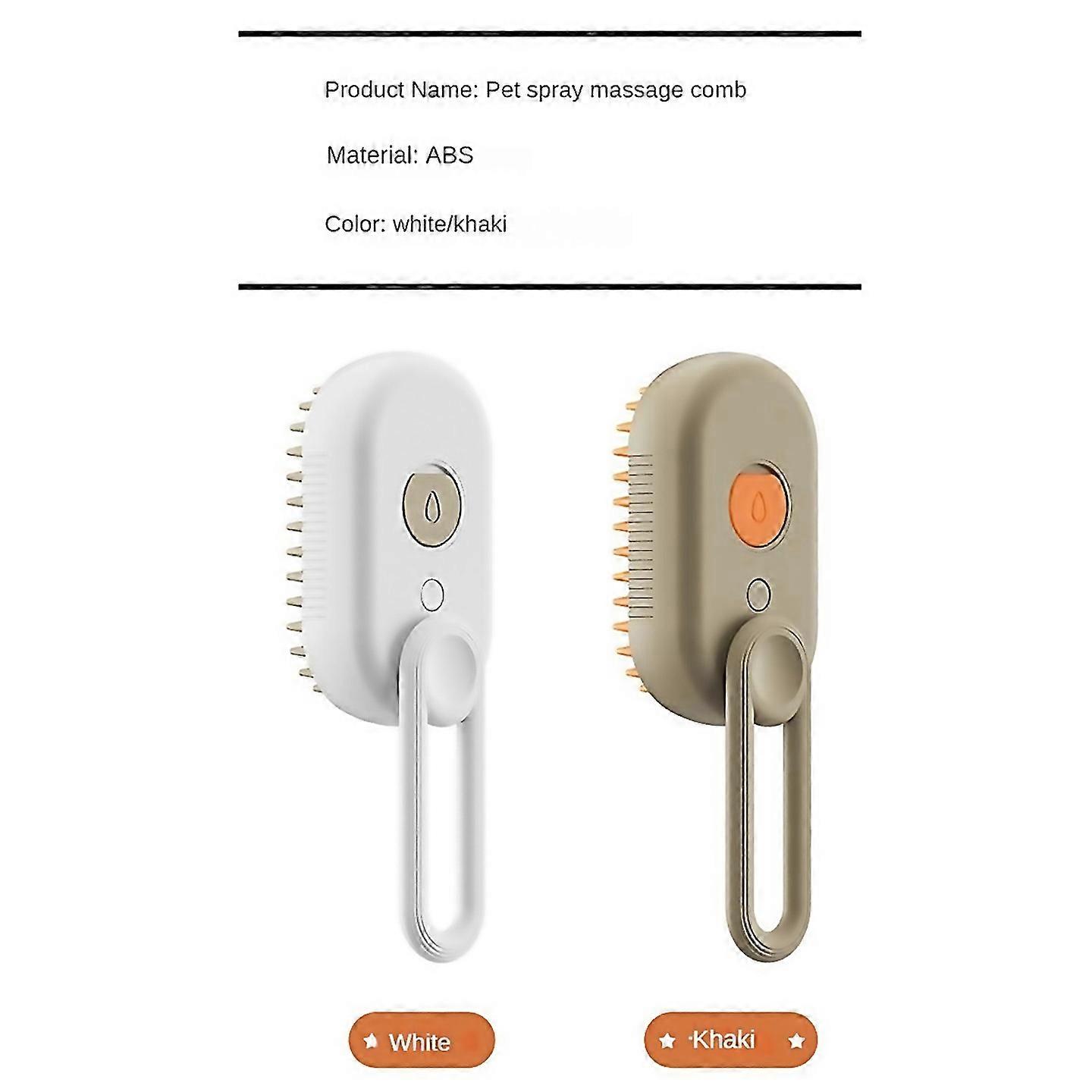 For 3in1 Electric Pet Grooming Comb Usb Charging