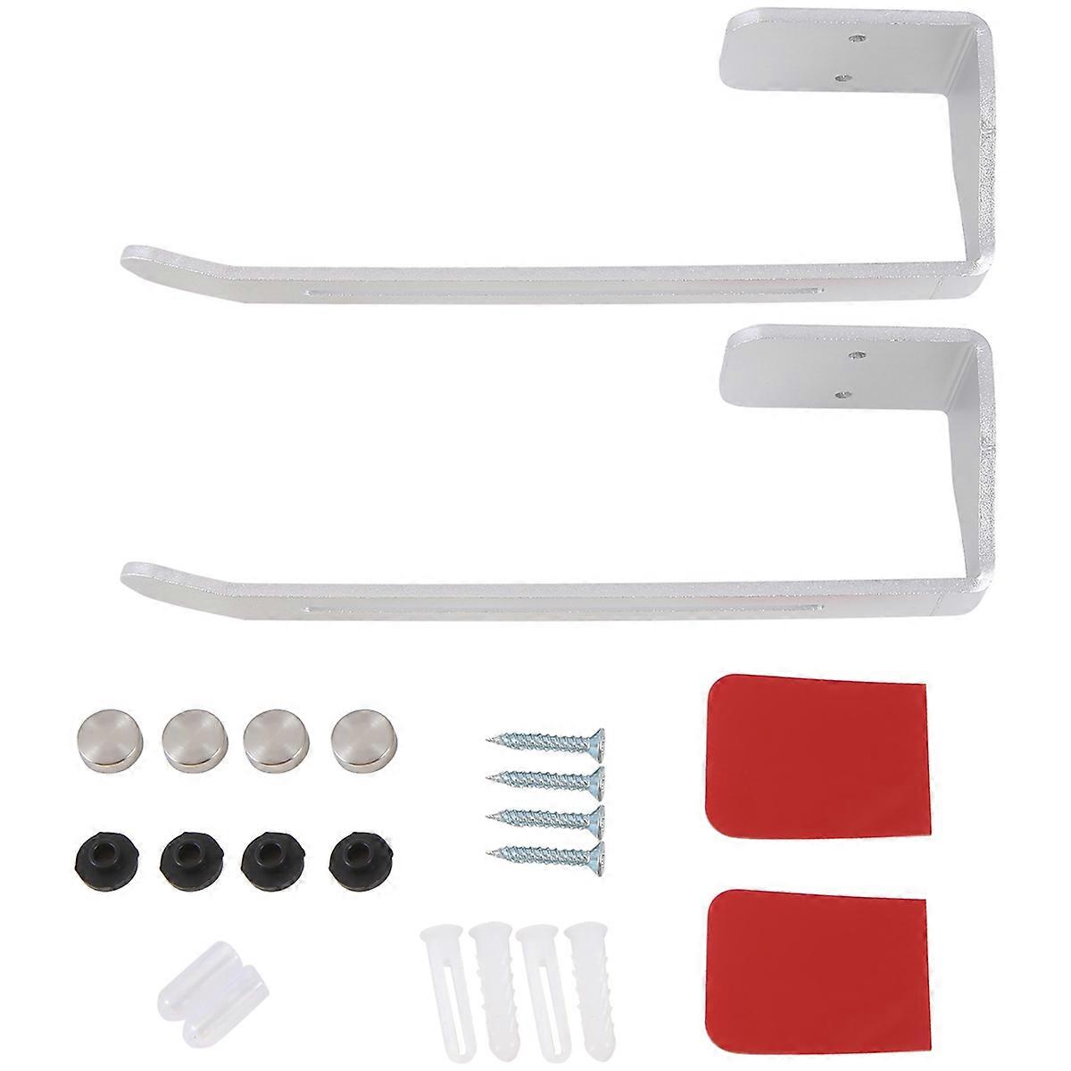 Space-saving design Holds multiple lids Kitchen storage Silver