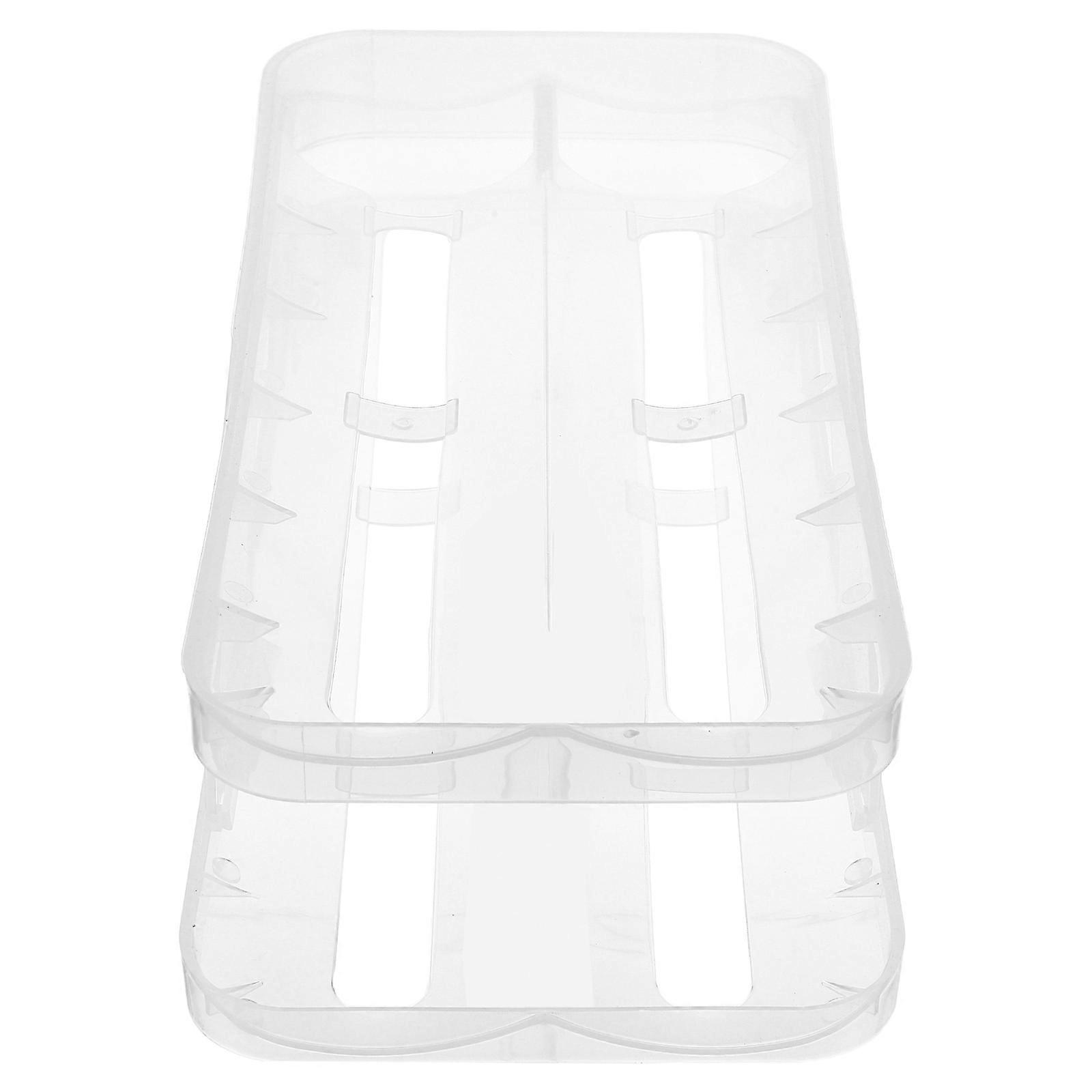 Fridge Egg Storage Holder for Automatic Dispensing 4Pcs Pack