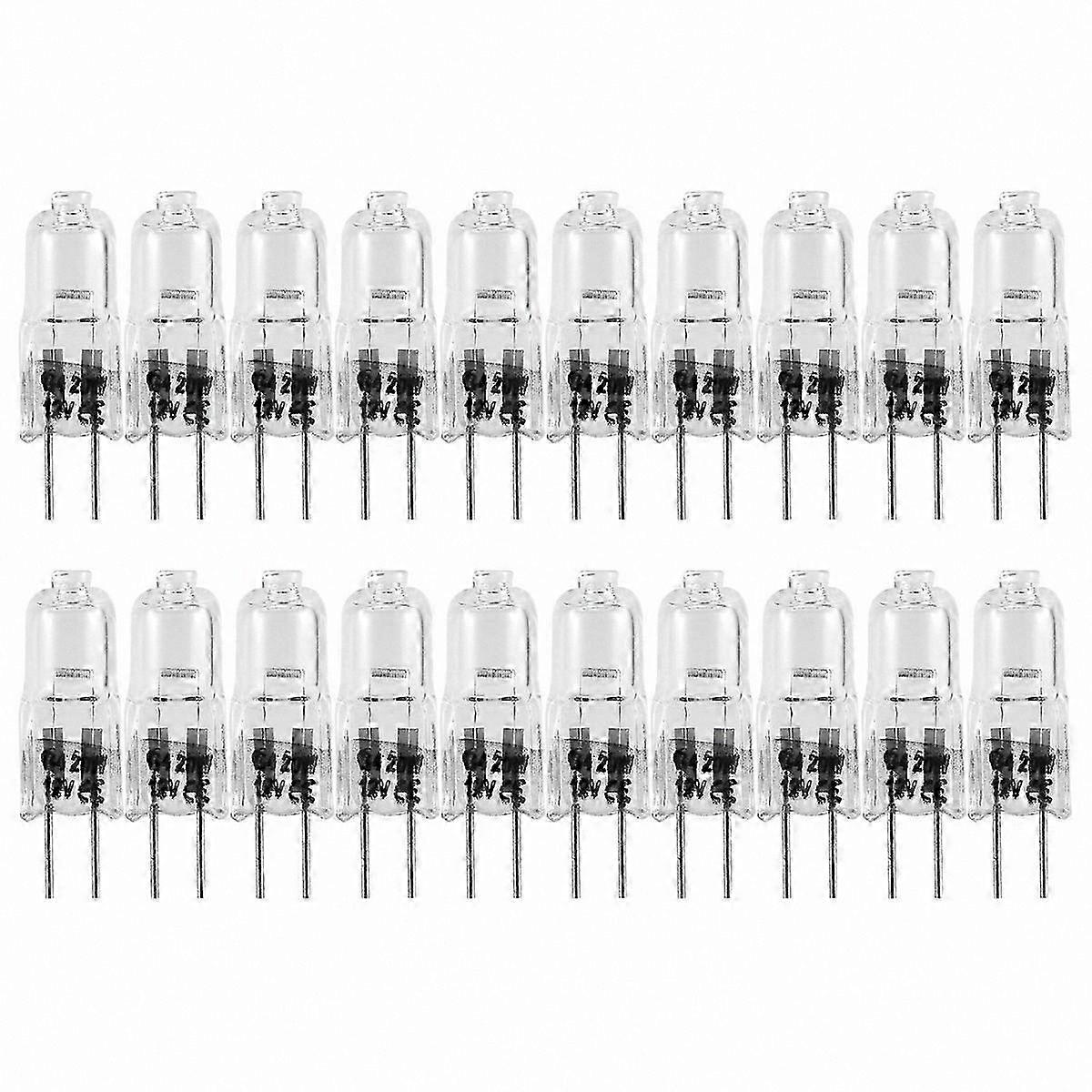 20-Pack G4 Halogen Bulbs, 20W 12V Lighting Solution