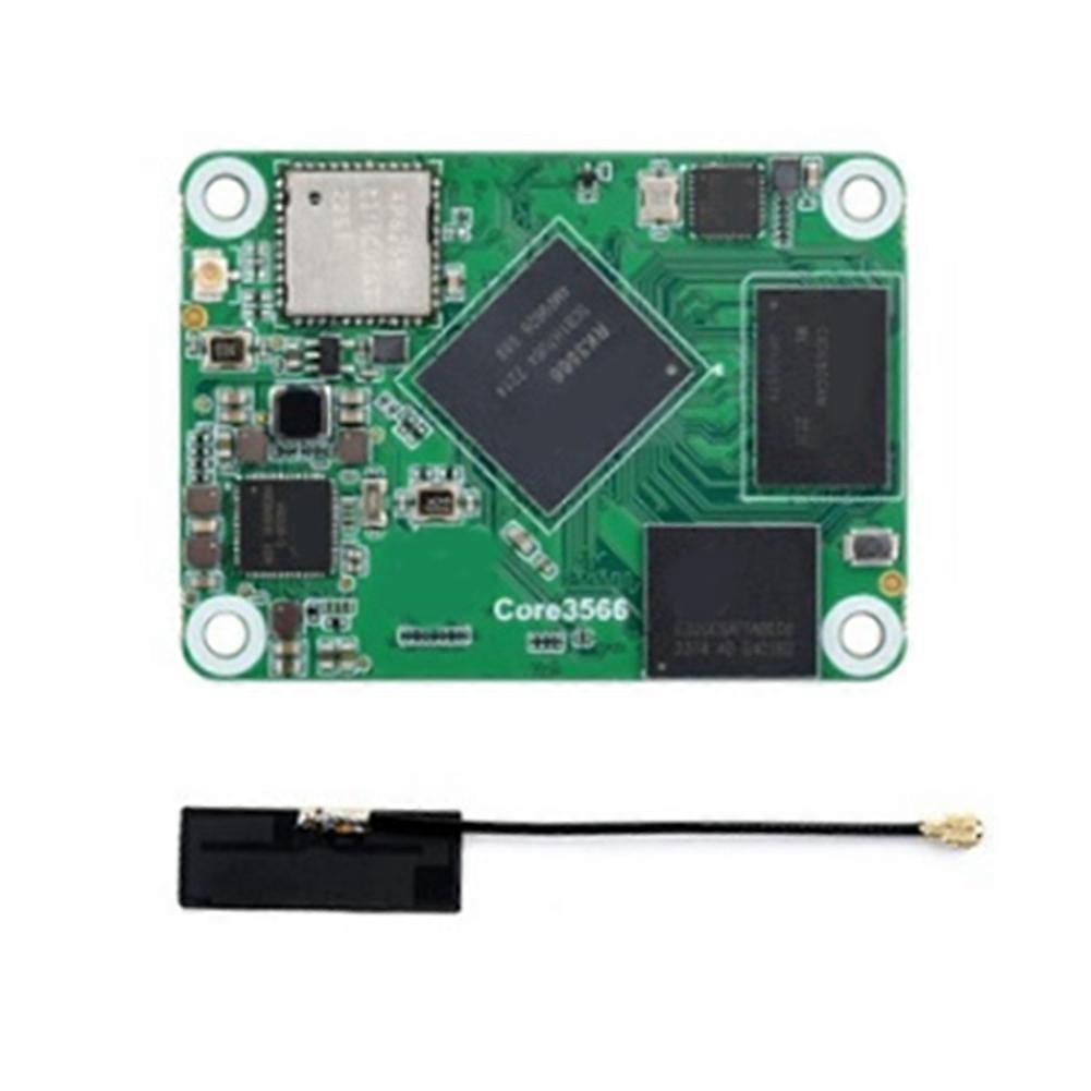 Core3566 Module, Rockchip RK3566 Quad-Core Processor, for Raspberry Pi CM4,4GB+ 32GB Emmc with Wifi