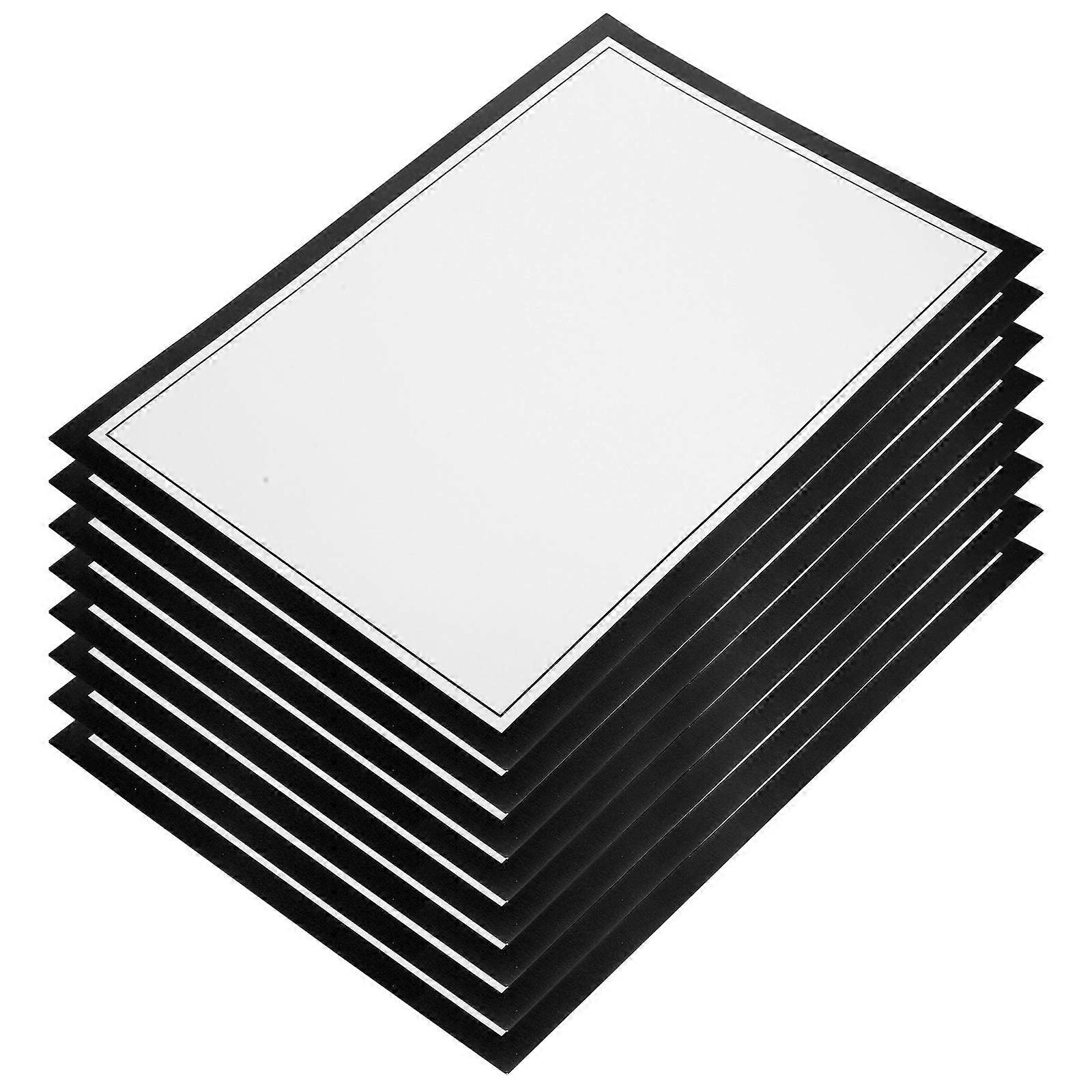 Painting Paper Blank Cardstock for Art Painting 80Pcs Black Paper Sheets