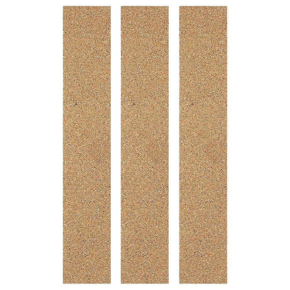 Message Cork Strips Cork Wall Strips for Office 6Pcs Brown Color