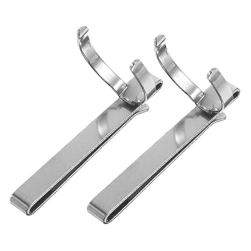 Police Equipment Flashlight Clamp Multifunctional Design For Flashlight Fixing 2Pcs