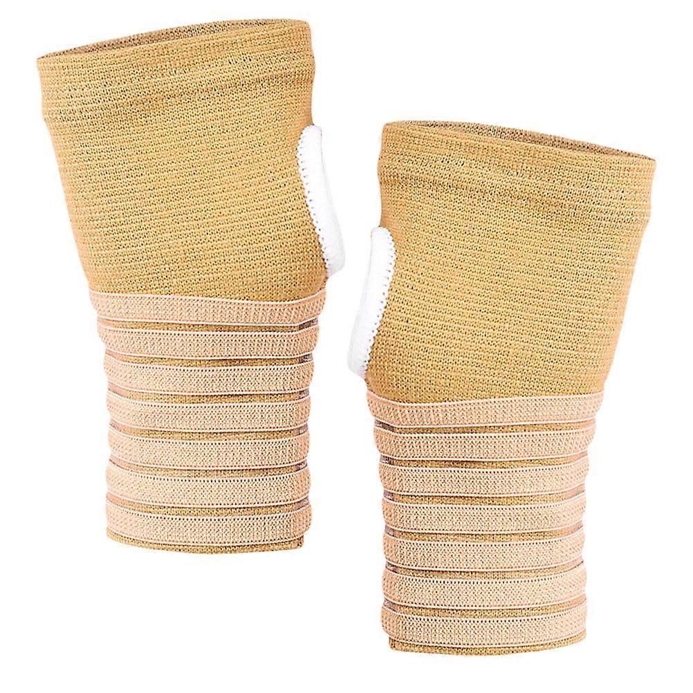 Wrist Adjustable Wrist Compression Sleeve for Entertainment Hand Durable Cotton Material Post-Cast 1 Pair
