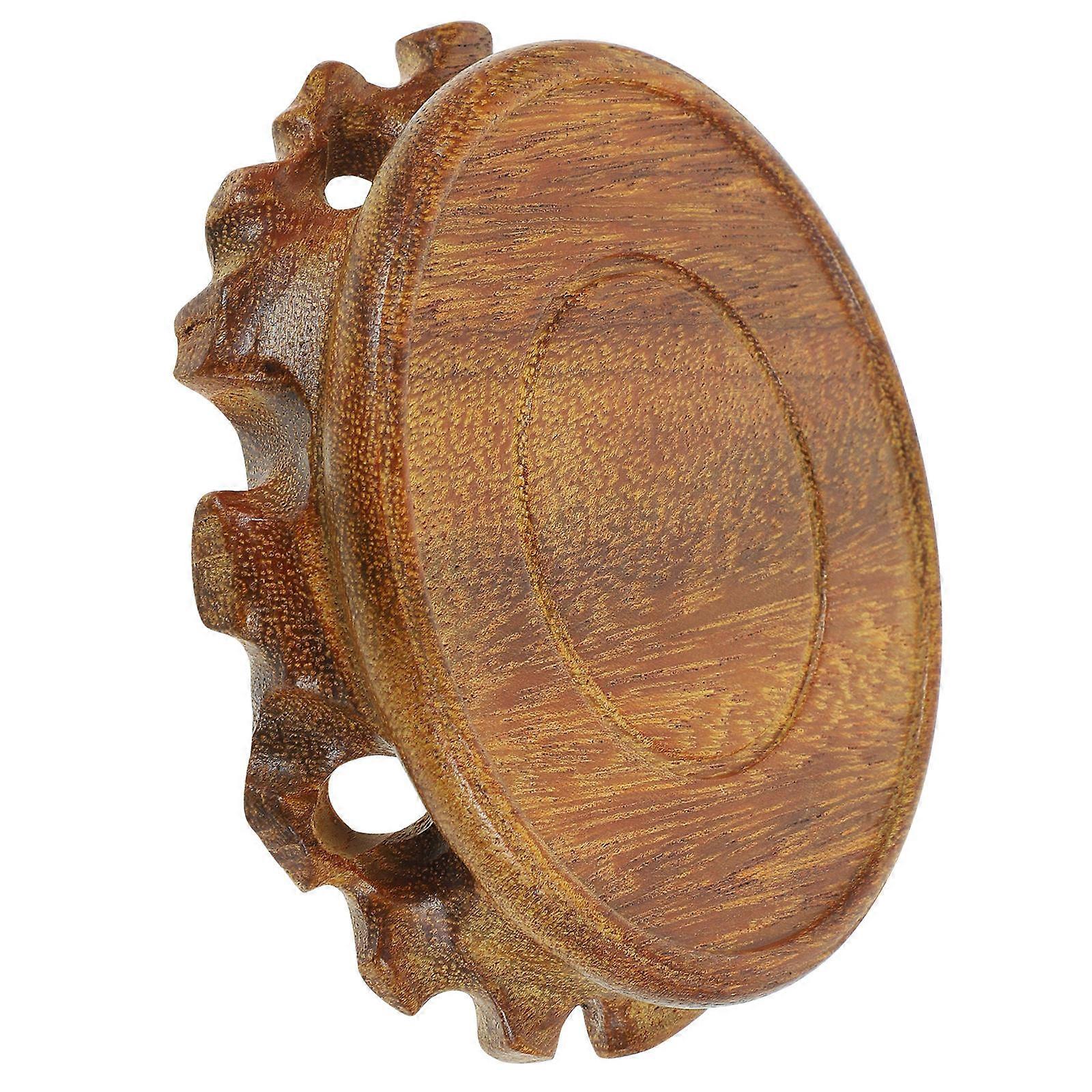 Vase Stand Solid Wood Display Base for Home Use 5Pcs Set