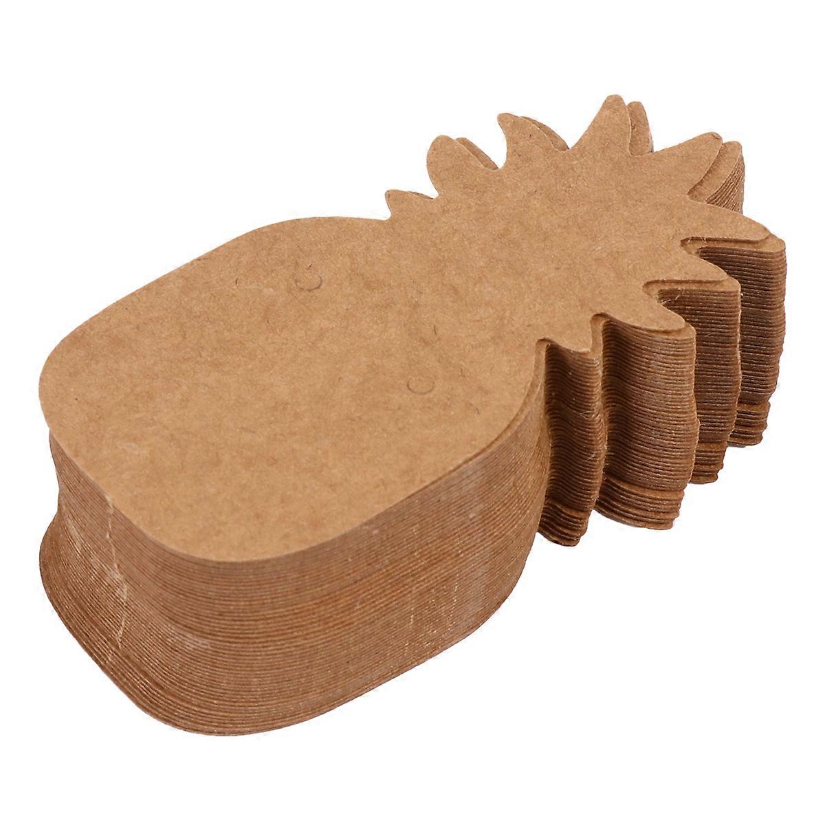 Tag Cards Pineapple Shape Earring Display Holder for Earrings 600Pcs