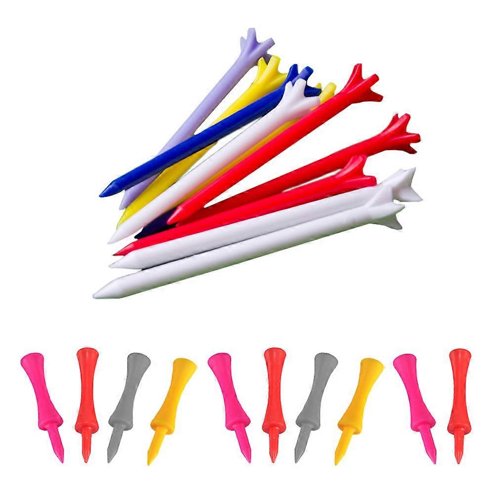 Training Tee Plastic Nails Accessory for Golf Equipment 40Pcs Collection