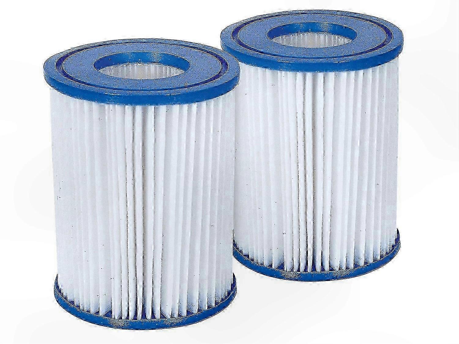 Pool Maintenance Filter Pump Type II Replacement Cartridges - 2 Pack