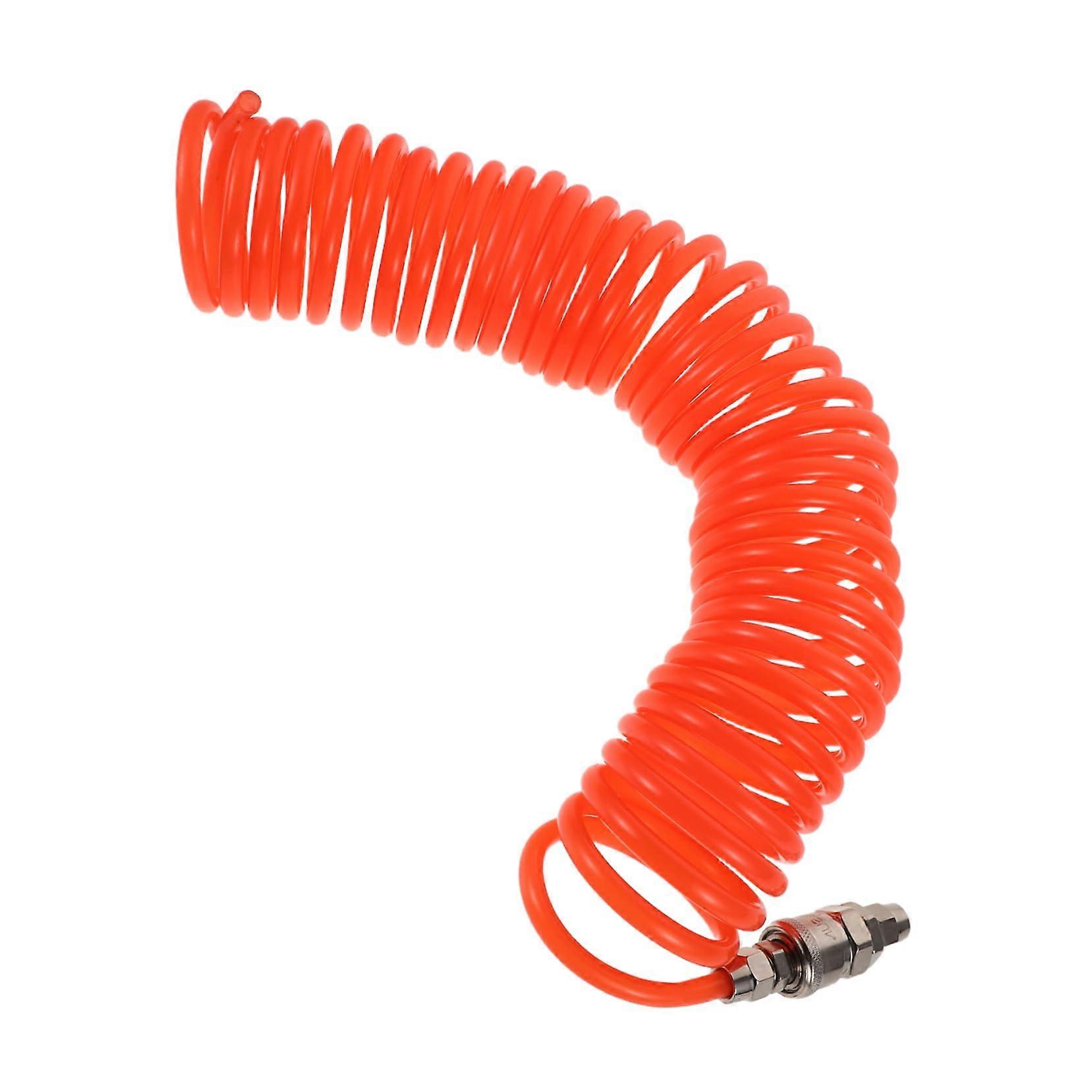 Automobile Spring Tube Air Duster Portable Car Cleaning Tool With Compressor Intake Hose For Interior Detailing