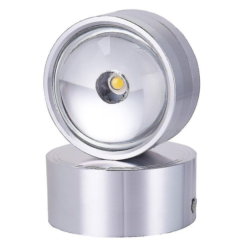 6w Led Wall Light Half Globe Warm White Wall Lamp,(white)
