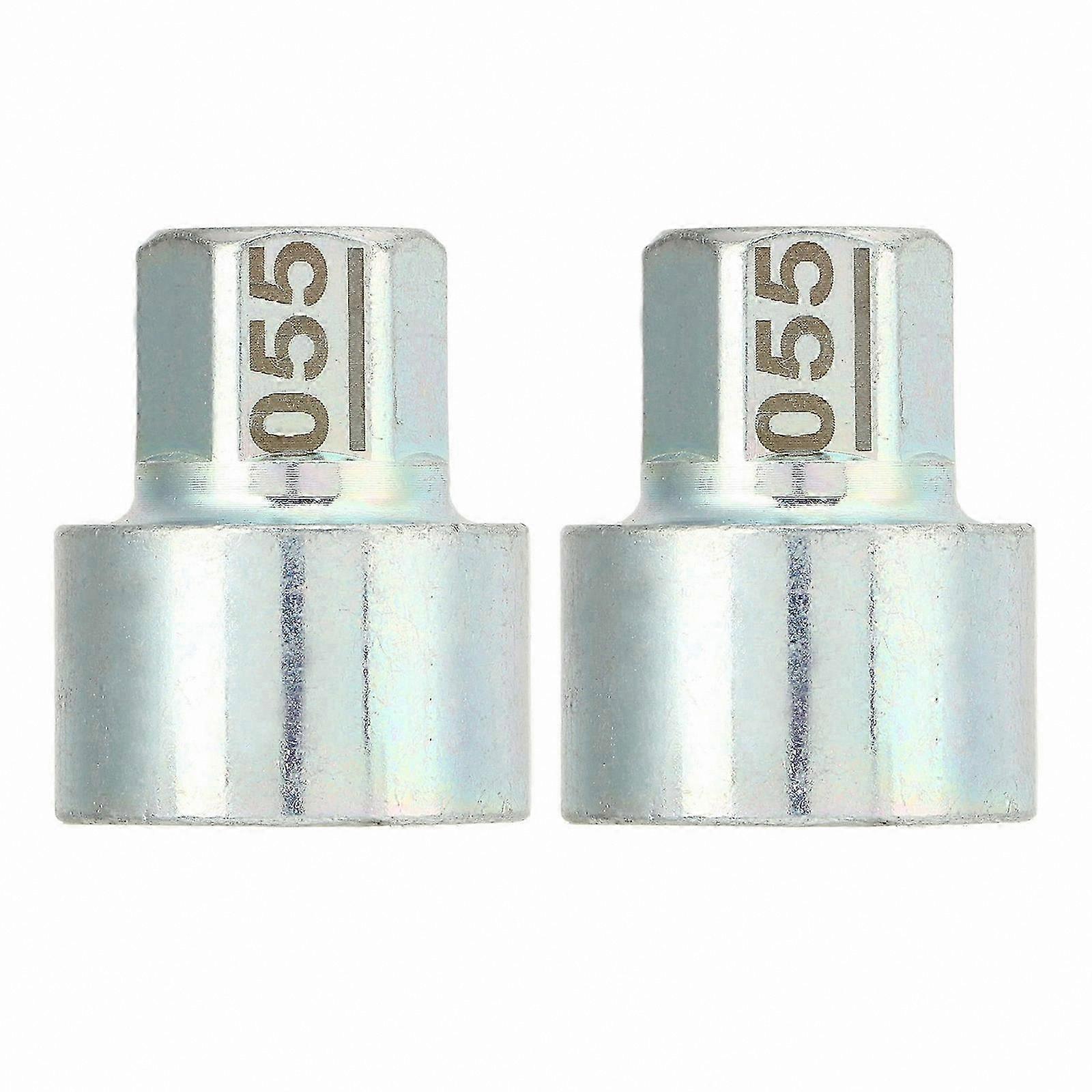 Universal Lug Nut Key for Wheel-Lock Removal, Socket Tool Compatible with Aftermarket and Factory Tire Locks, Size #55