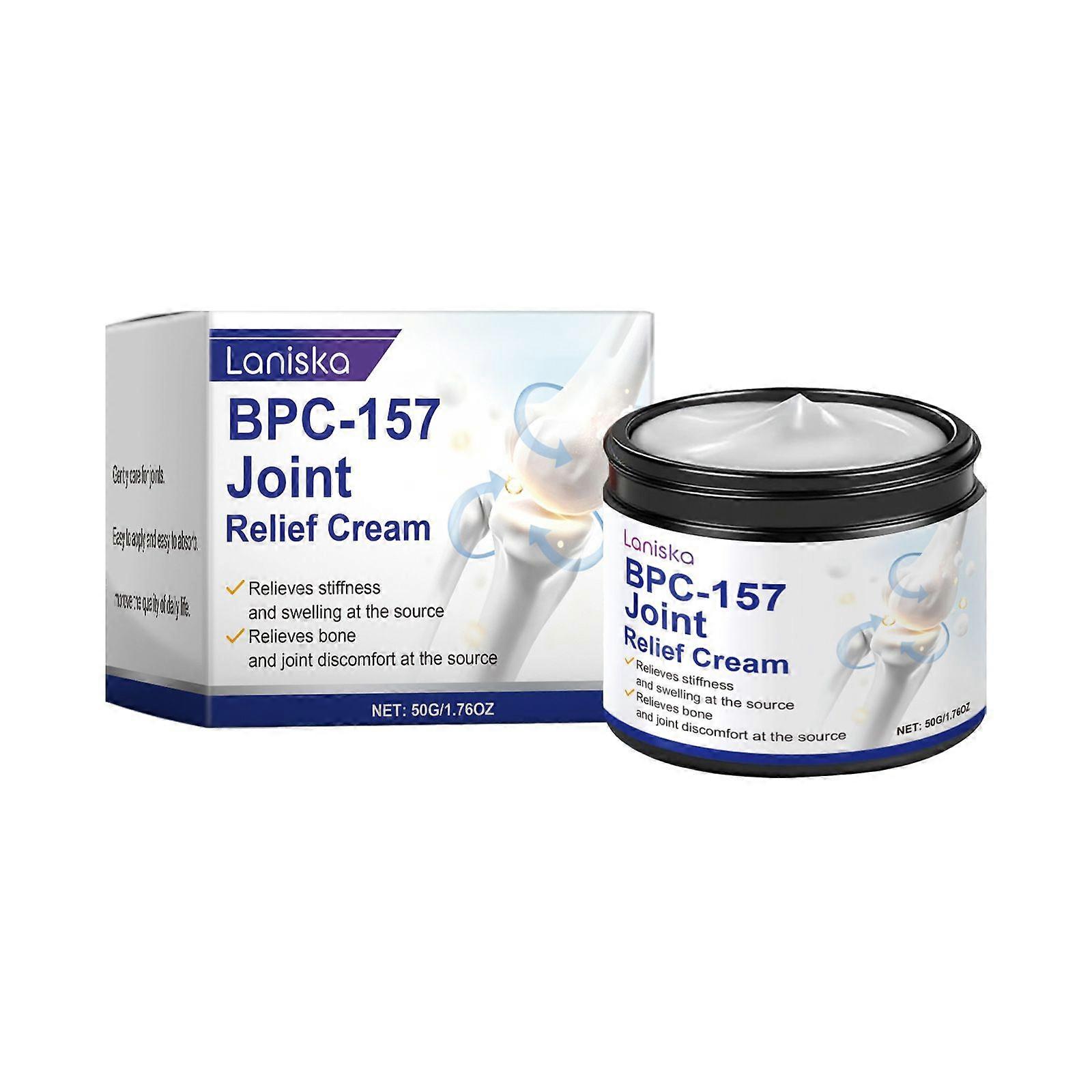 BPC-157 Advanced Joint Relief Cream, Joint Soothing Massage Oil Fast-Acting Formula for Post-Workout Recovery, Supports Joint Comfort, for All Skin Ty
