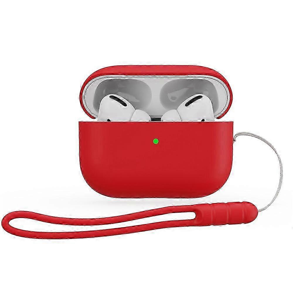 2025 Compatible For AirPods Pro 2 Silicone Protective Case Bluetooth Earphone Anti-dust Anti-drop Cover with Lanyard