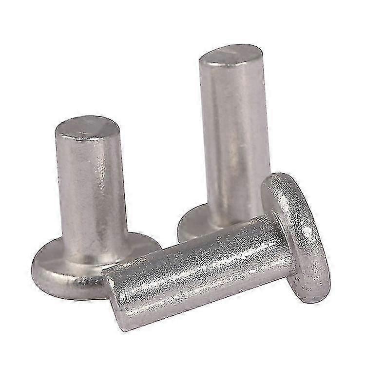 Aluminium Flat Rivet 8mm  M6 (10Pcs)