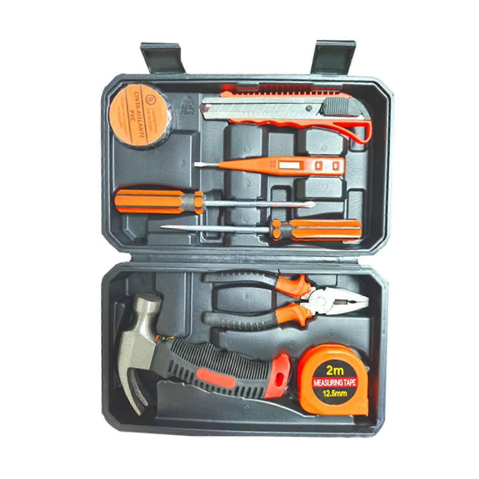 9-Piece Short Handle Hammer Combination Tool Set, Hardware Tool Set