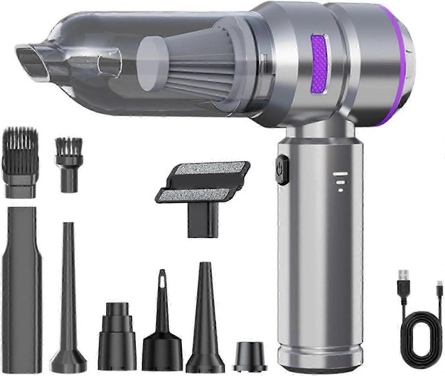 FlexUp V21 Blower  Vacuum 2In1 Silver Purple