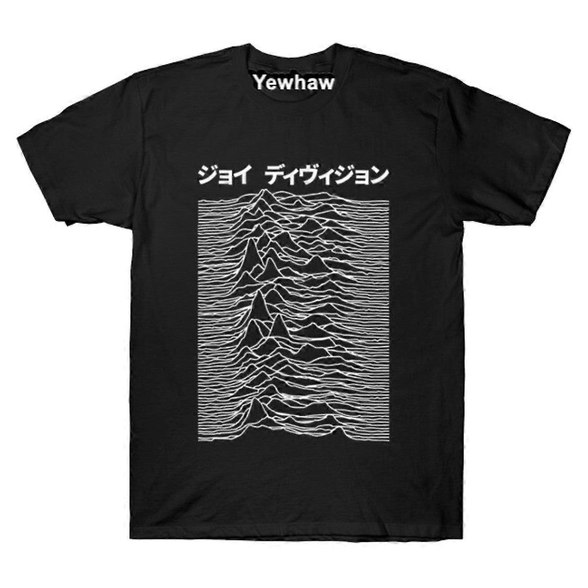 Camiseta estilo kanji japonês do Joy Division