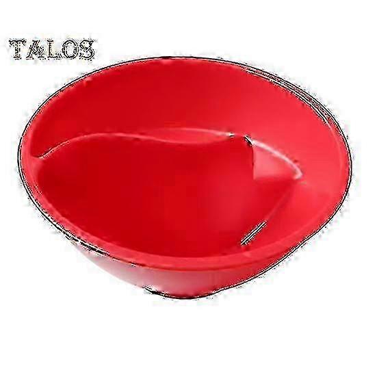 Cereal Milk Bowl Partitioned Anti-soggy BPA-free Creative Spiral Slide Lazy Snack Cereal Bowl for Dinning Room f54