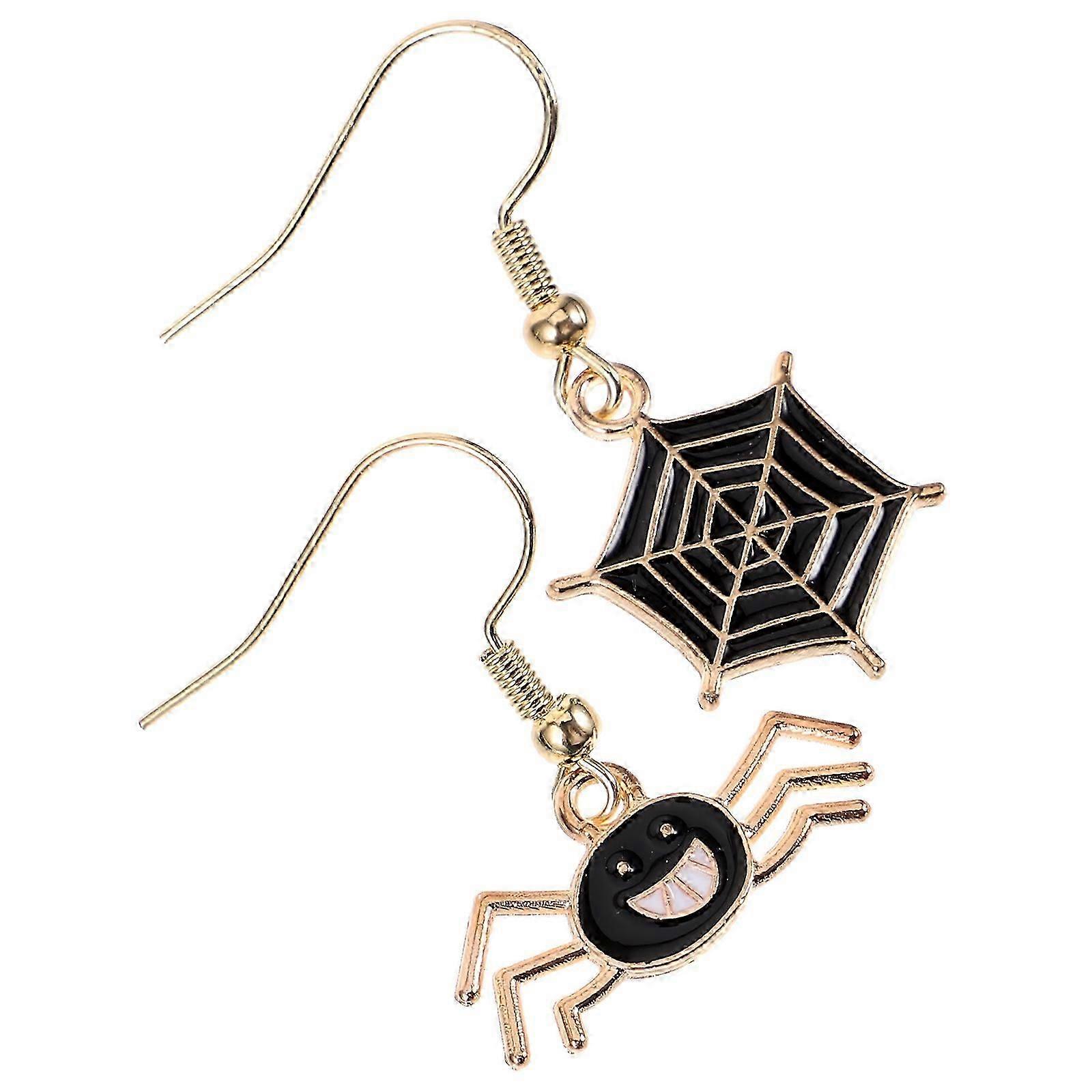 Spider Drop Earrings for Halloween for Women's