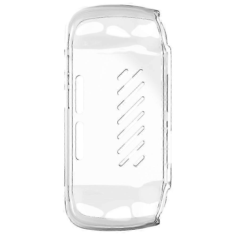 For RG 406H Handheld Game Console Protective Case parent TPU Soft Shell Anti Drop and Wear- Whi