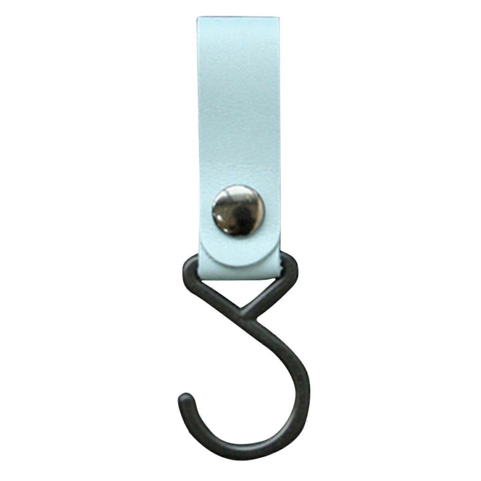 SDJMa Outdoor Camping Leather Hook S Type Kitchenware Finishing Hook