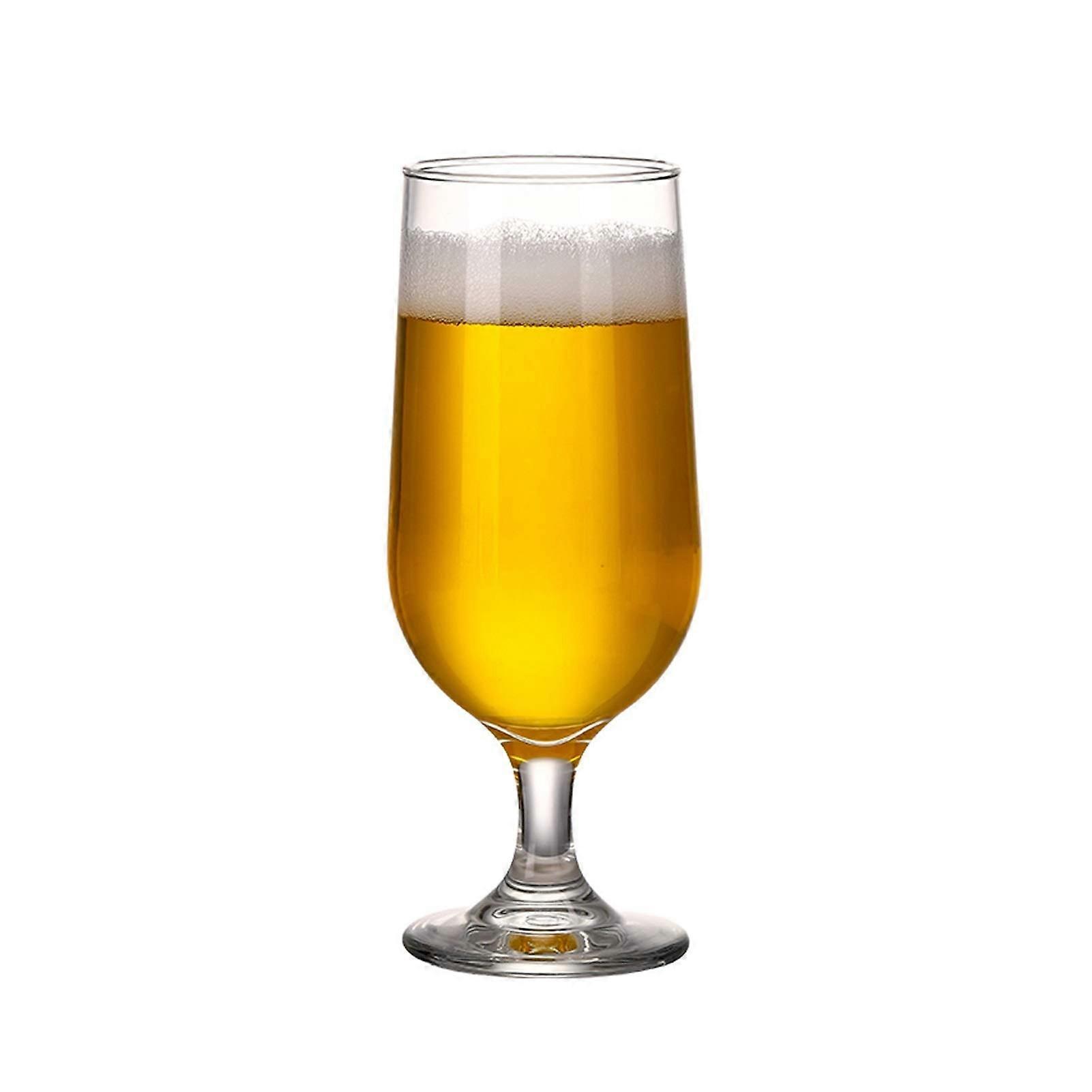 Beer Glasses Tulip Style Real Ale Goblet Set Of 5 400ml Craft Beer Cups For Home Bar Pub
