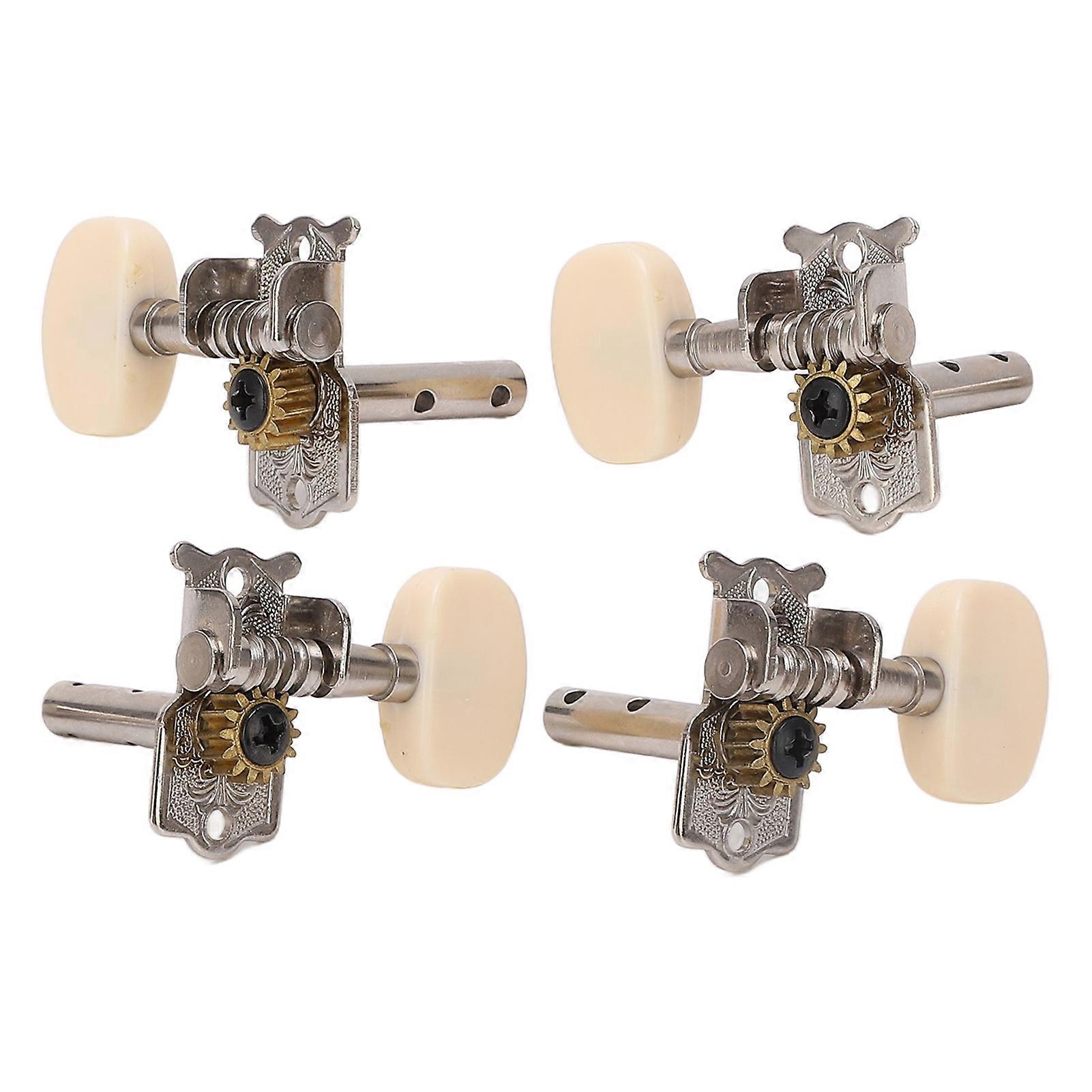 4Pcs Guitar String Tuning Peg 2 Hole 2 Left 2 Right Tuner Key Machine Head Set Kit