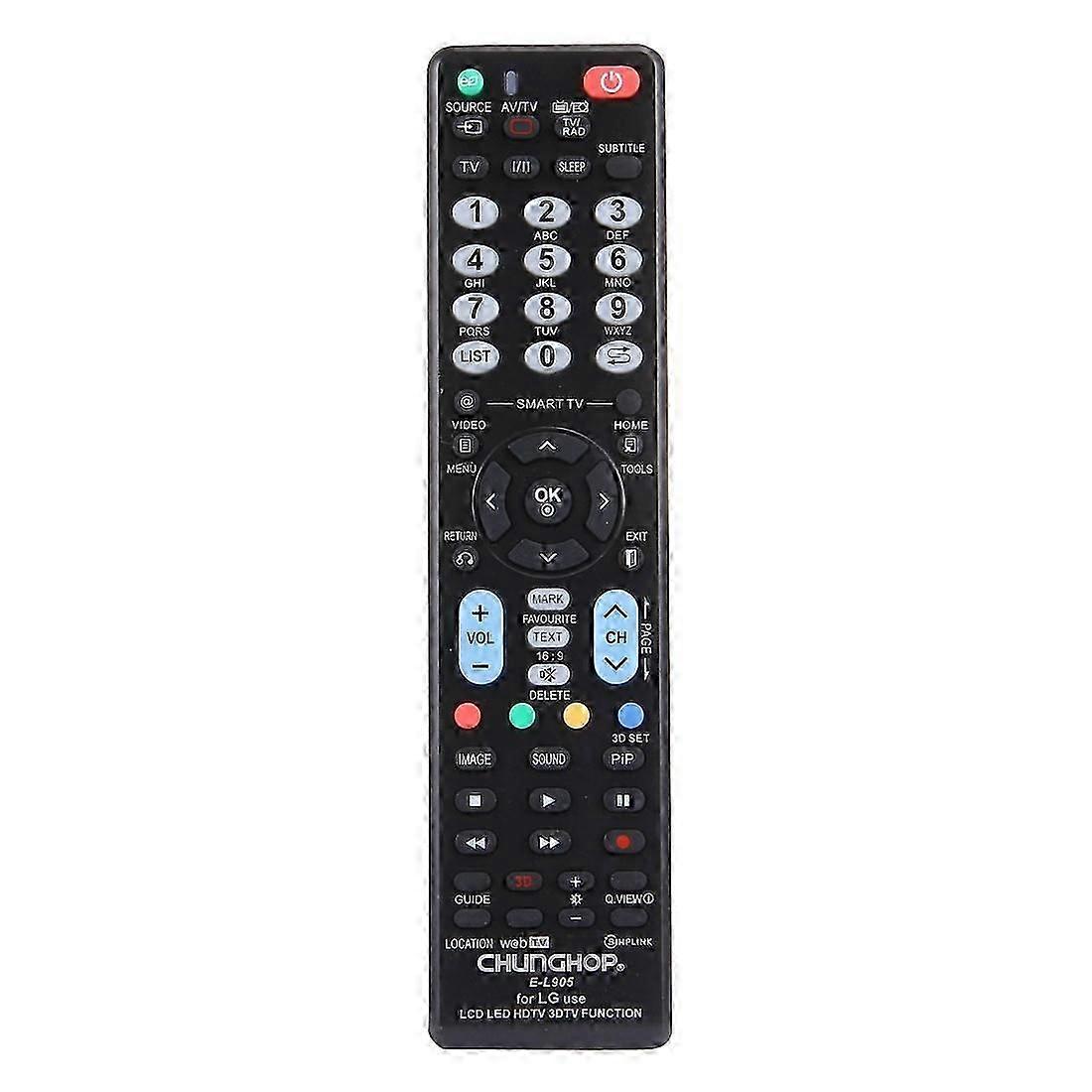 CHUNGHOP E-L905 Universal Remote Controller for LG LED LCD HDTV 3DTV