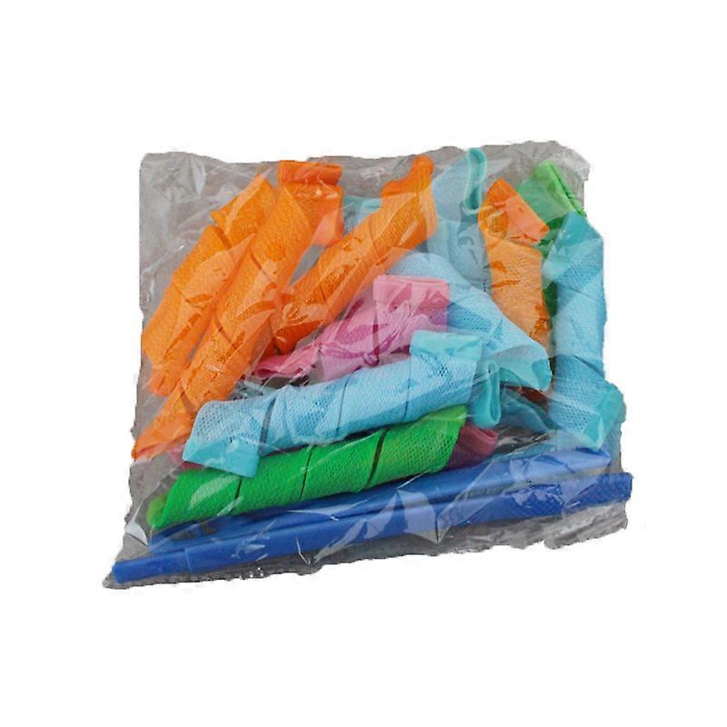 18PCS Curly Headband,Curling Hair Tool Set