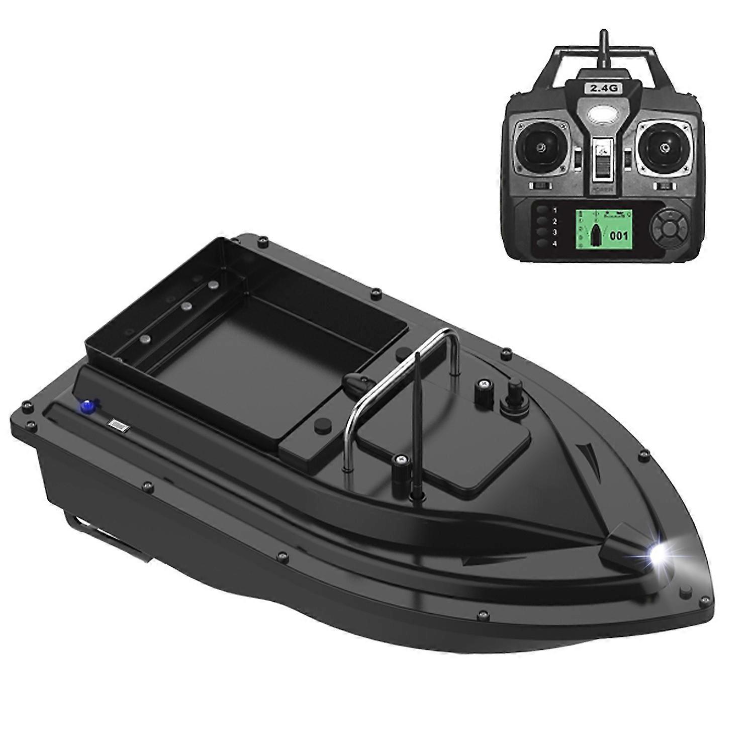 GPS Fishing Bait Boat with Large Bait Container Automatic Bait Boat with 400-500M Remote Range