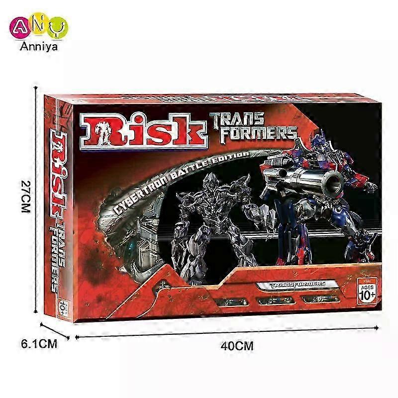 Classic Risk Interactive Card Table Game 1 Risk - Strategic Conquest Game -2 to 5 Players - Family Checkerboard Game -1 Year Old