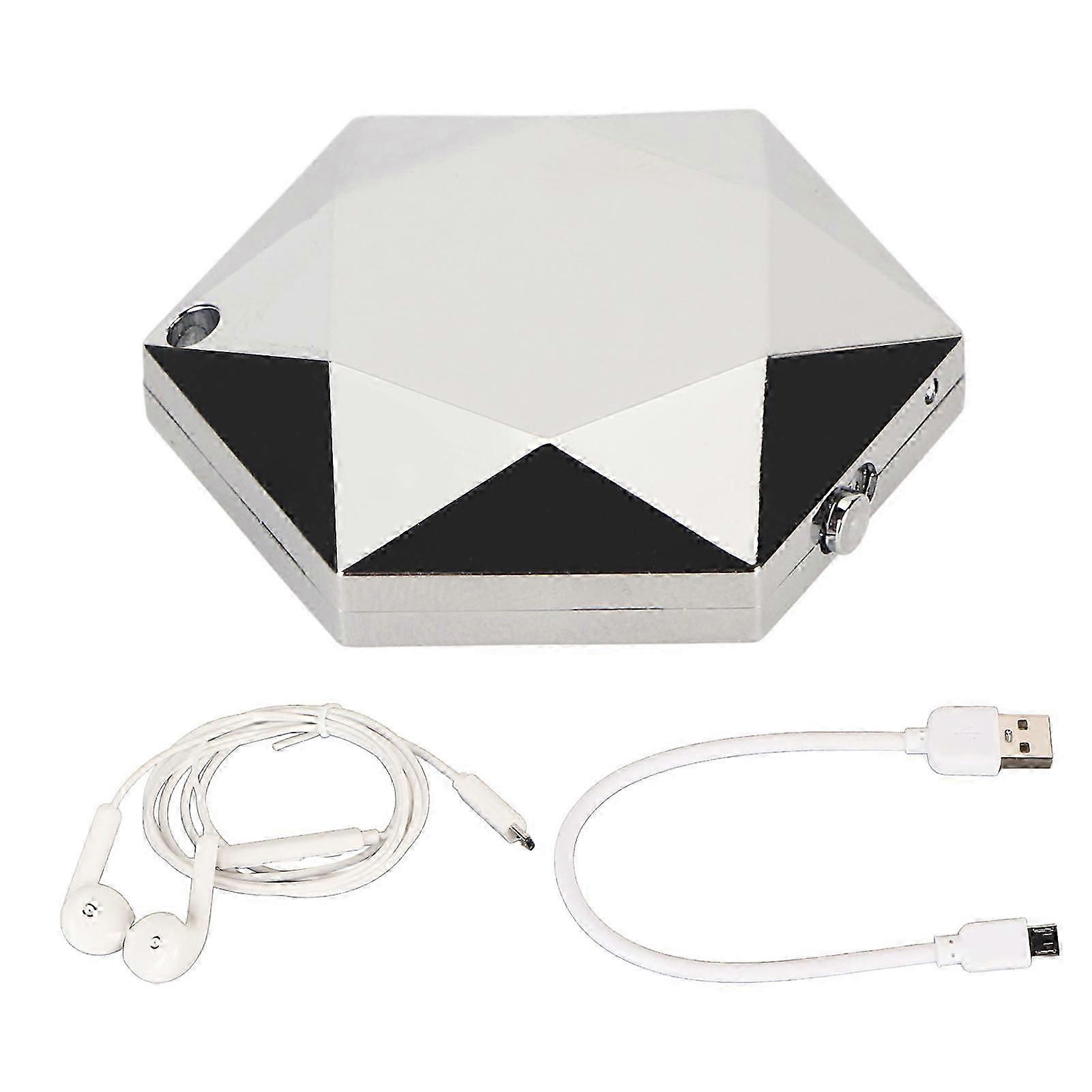 32G Pendant Voice Recorder - Voice Activated, HD Noise Reduction, MP3 Playback, Secure