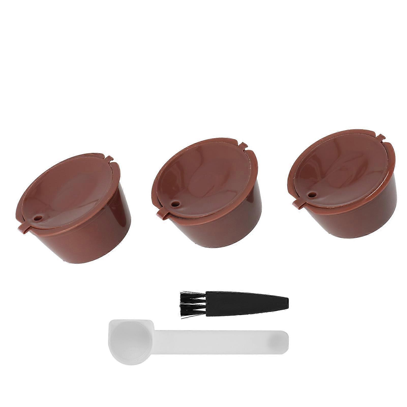 Refillable Capsule Coffee Filter Set Reusable Cafe Tool Fit for Dolce Gusto Coffee MachineCoffee