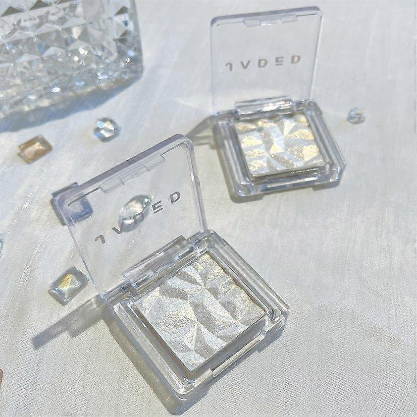 Monochrome High Light Eyeshadow Palette Diamond Flash Fine Flash Pearl Three-dimensional Natural Contouring Polarizing Eyeshadow Palette