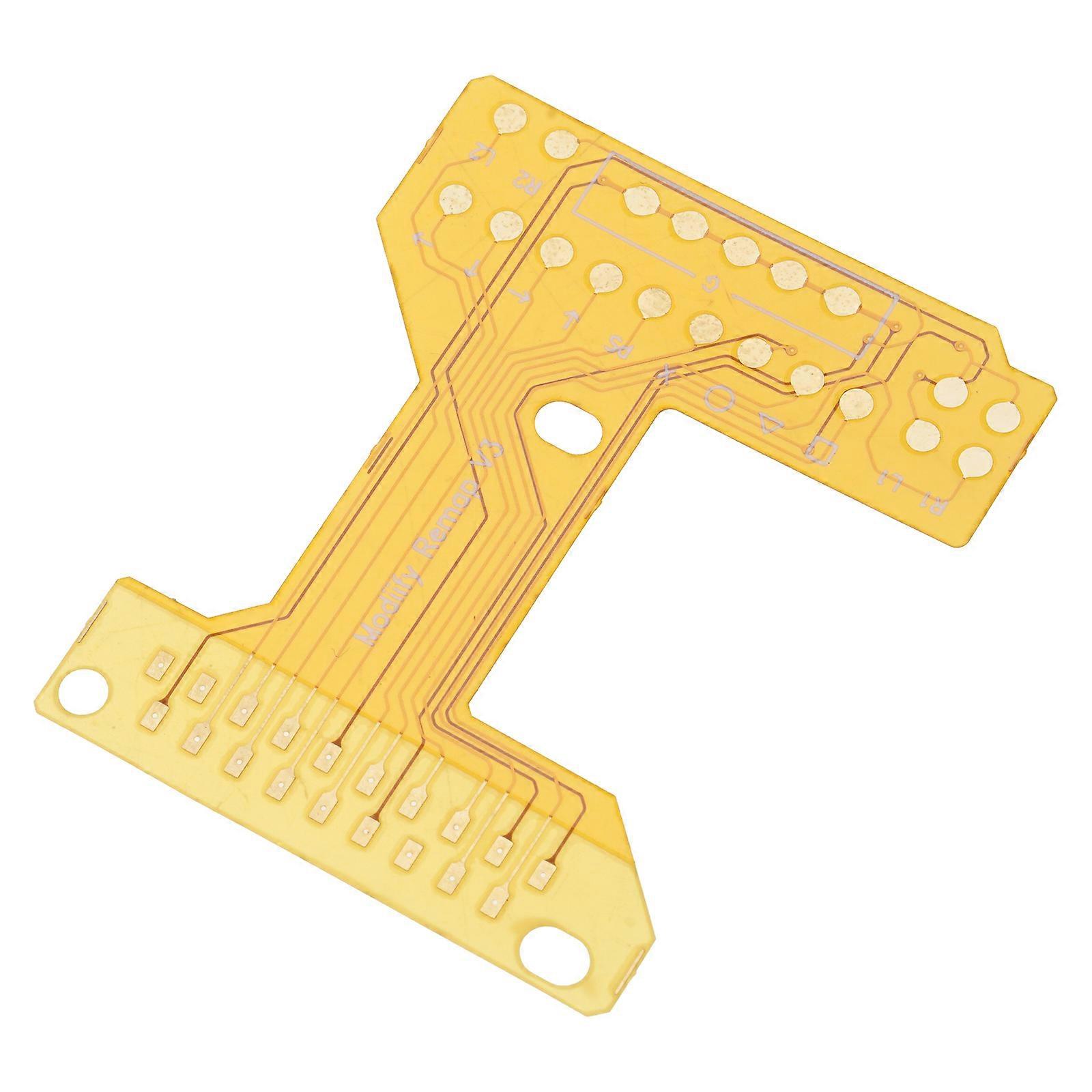 Back Button Mapping Ribbon Cable Back Button Module Enhances Game Control Gaming Accessories for P4 Controllers Multicolor