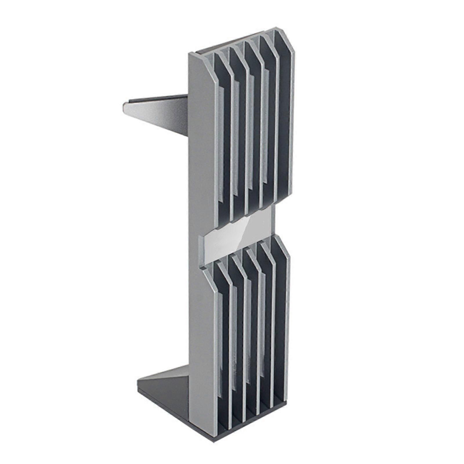 Aluminum GPU Support Bracket Magnetic Vertical Installation 365 Color for PC Case Compatibility  Gray