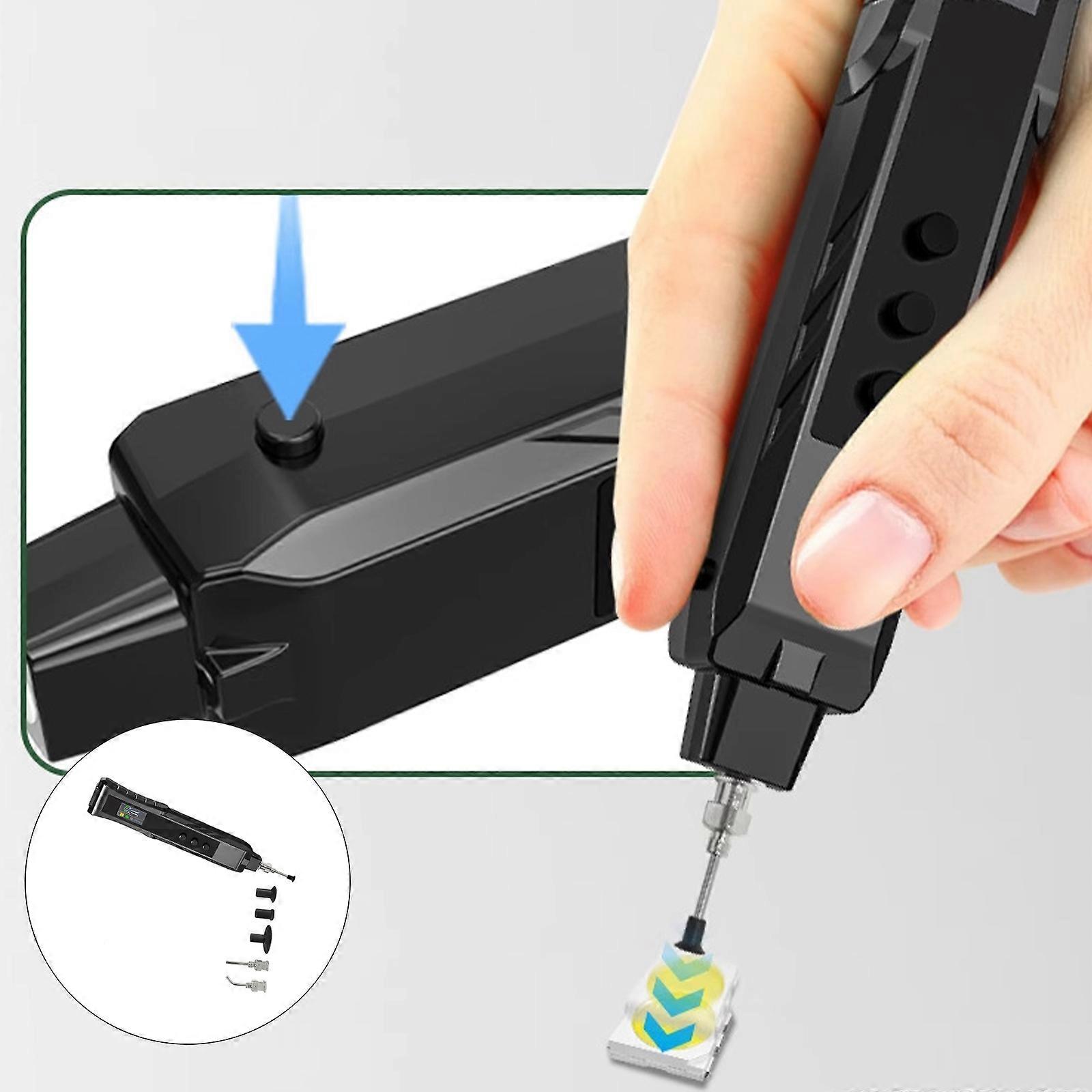 Electric Vacuum Suction Pen Secure Component Manipulation Anti Static For Electronics Maintenance Task Accessories Multicolor