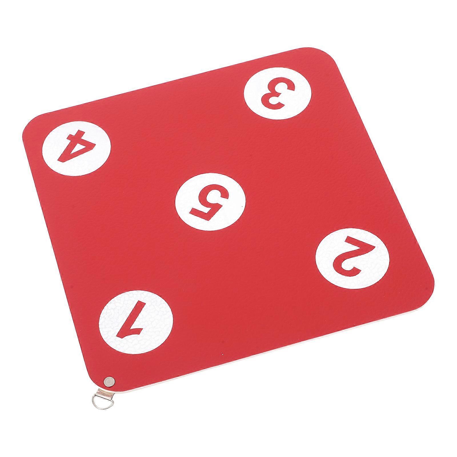 Fencing Train Target Rubber Small Fencing Target Part Fencing Equipment Improving Accuracy and Skill 33.00X33.00X0.50cm 1Set