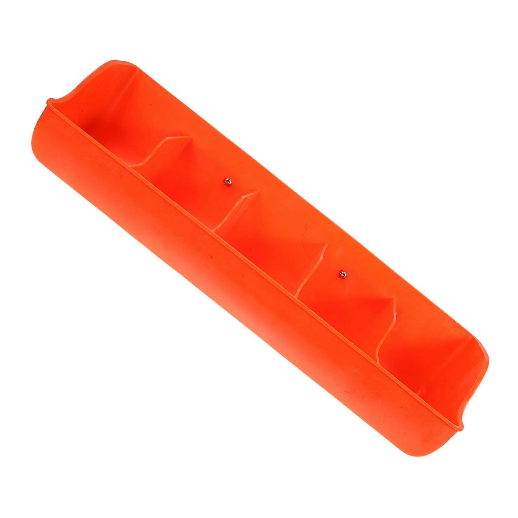 Pig Feeder Trough Rustproof WallMounted MultiCompartment for Newborn Piglets Dry Wet Food