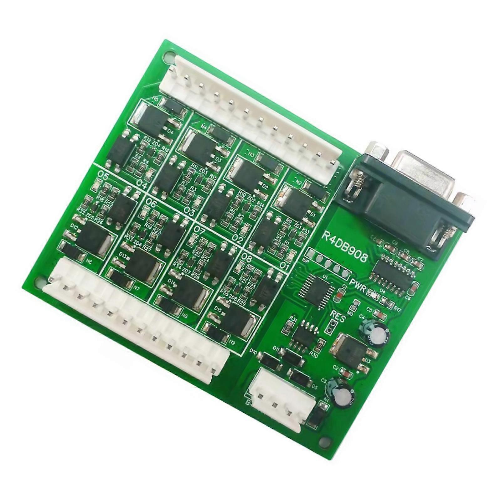 RS485 RS232 8 Channel DO Module with Photoelectric Isolation for LED Motor Systems Multicolor
