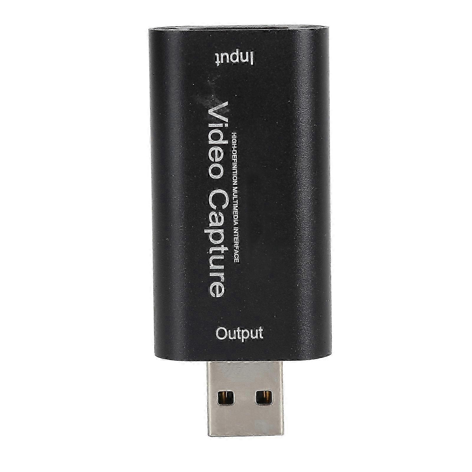 USB 2.0 Video Capture Card High Definition Multimedia Interface 4K Audio Recording