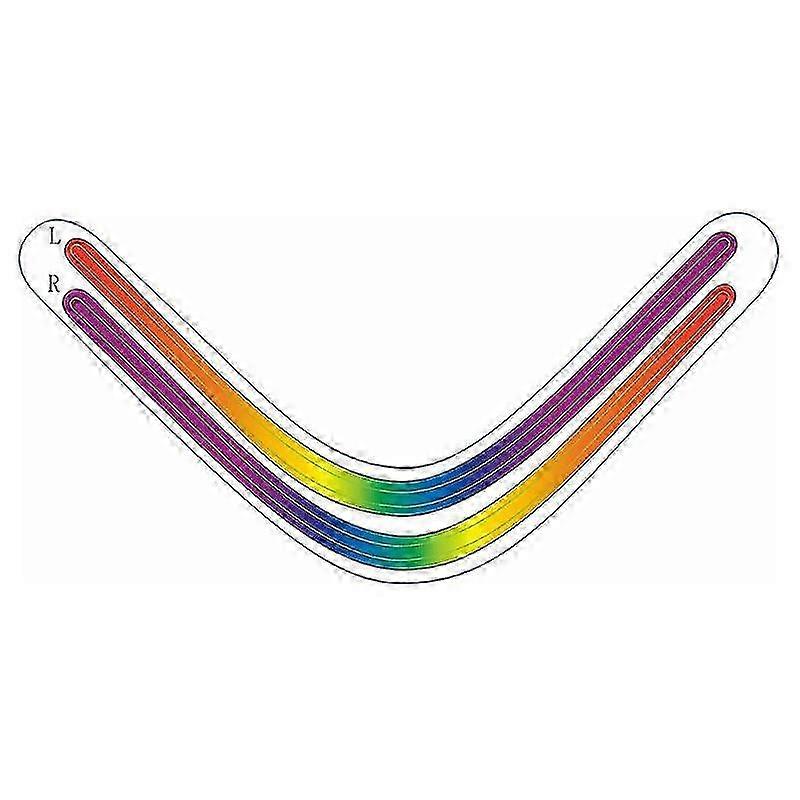 Effet arc-en-ciel PS5 barre lumineuse autocollant design lumineux