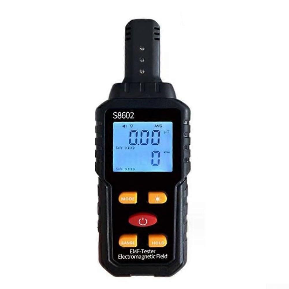 EMF Meter Electromagnetic Radiation Detector with LCD, 3 in 1 Electric & Magnetic Field Tester 5Hz3500MHz