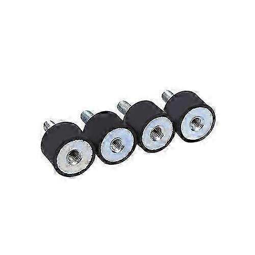 4x M8 M6 gummibeslag støddæmper antivibration lydløs bobbins antivibrationsmontering Bobbin Bobbin isolator