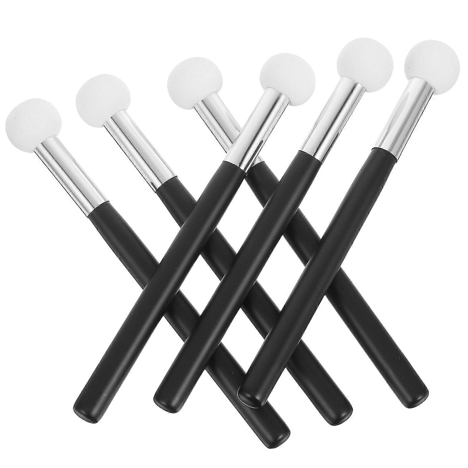 Sponge Concealer Brush Mushroom Head Makeup Sponge Brush for 6Pcs Foundation Application