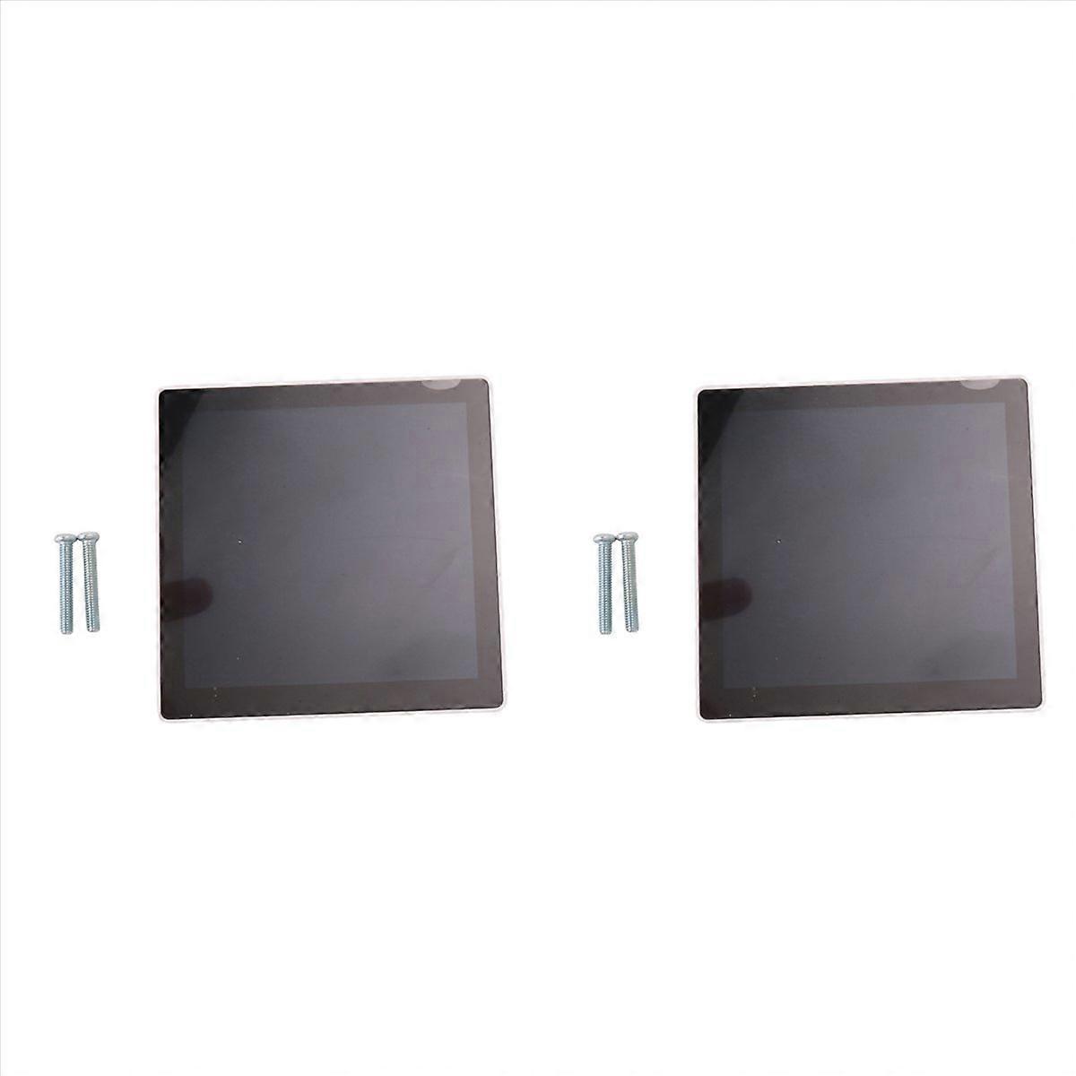 2X Tuya Smart Home Multiple Zigbee Smart Home Control Panel 4 Inch Switch Panel In-Wall Touchscreen 