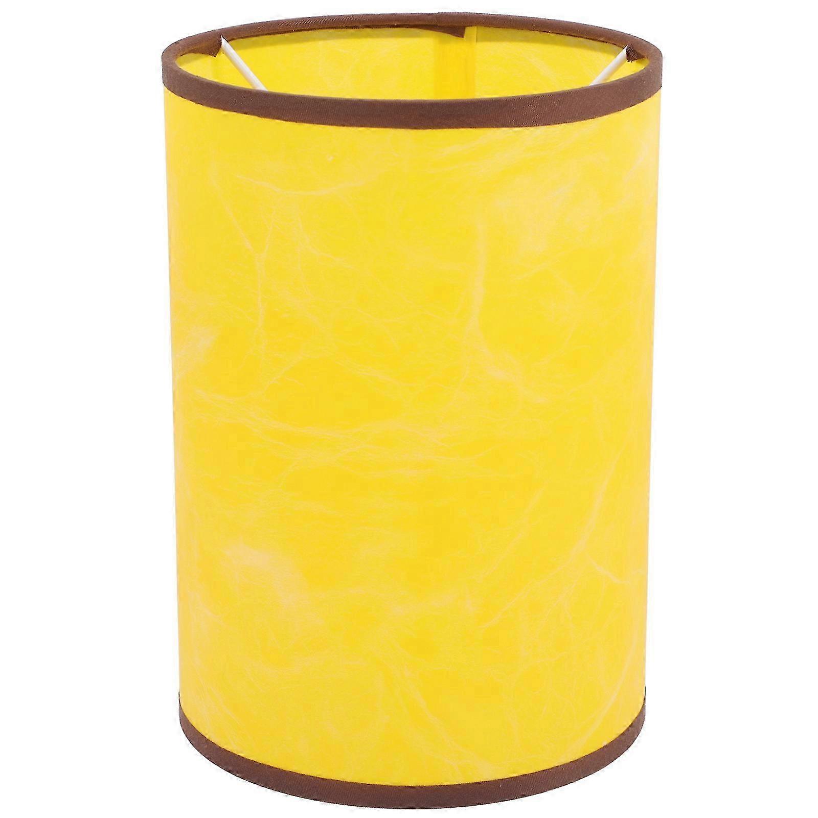 Cilinderlampafdekking voor terras, geweven pendelkap